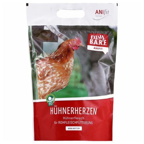Anifit Trockenbarf Hühnerherzen