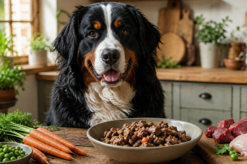 Berner Sennenhund Futter: Welches Hundefutter passt?