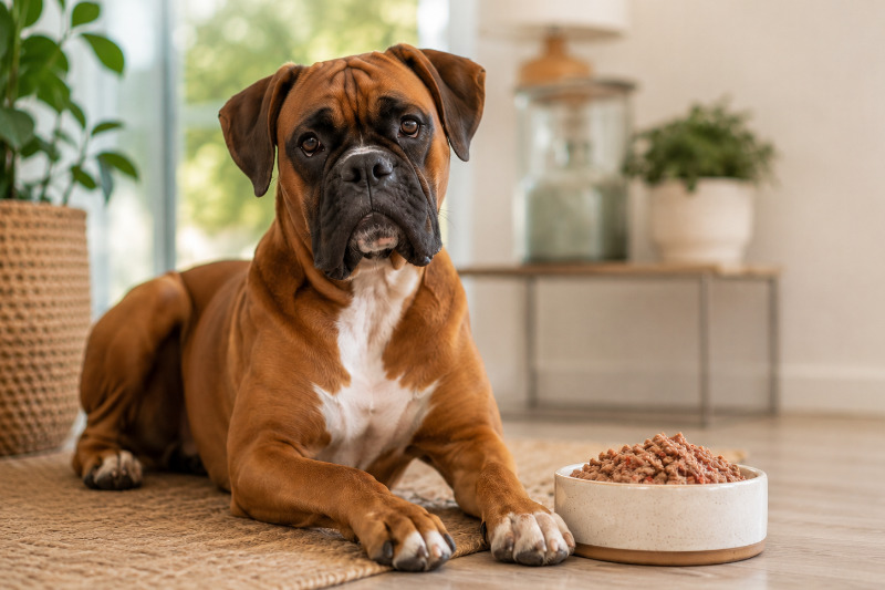 Boxer Futter: Welches Hundefutter passt zu einem Deutschen Boxer?