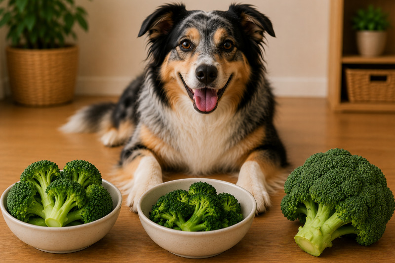 Brokkoli für Hunde: roh, gekocht und wie viel?