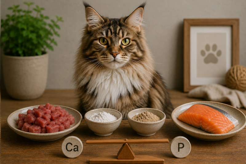 Calcium-Phosphor-Verhältnis bei der Katze: das richtige Maß