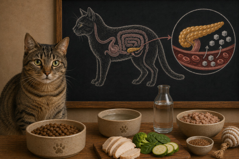 Diabetes bei der Katze: Ernährung, Remission und was zählt