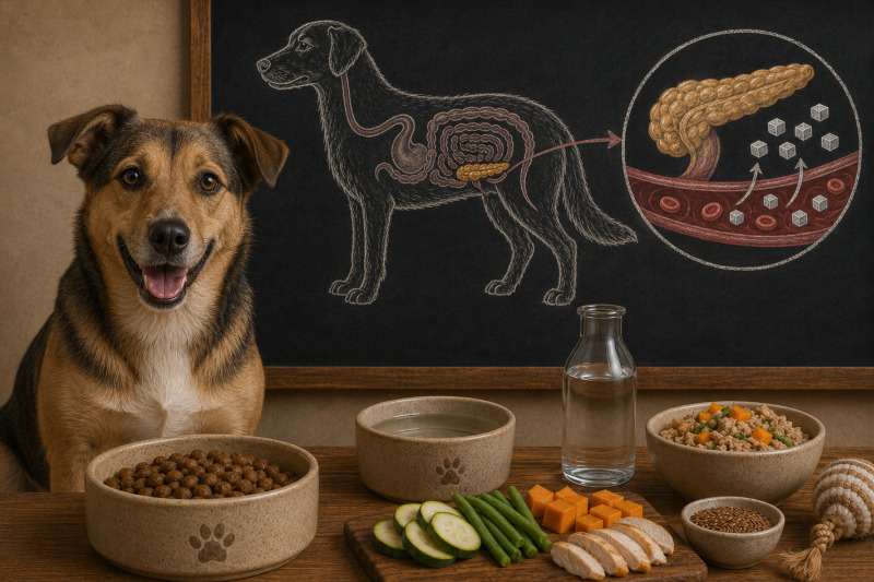 Diabetes beim Hund: Die richtige Ernährung als Unterstützung