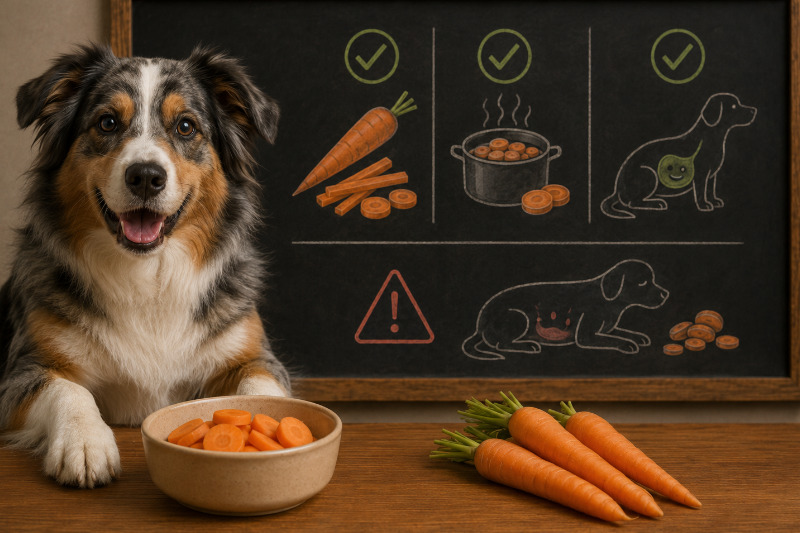 Dürfen Hunde Karotten essen? Roh, gekocht und bei Durchfall