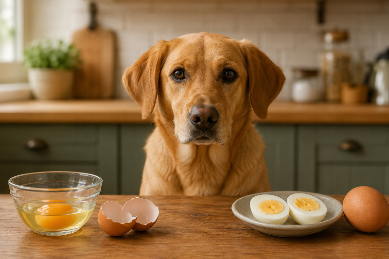 Ei für Hunde: roh oder gekocht, wie viel und was bringt es?