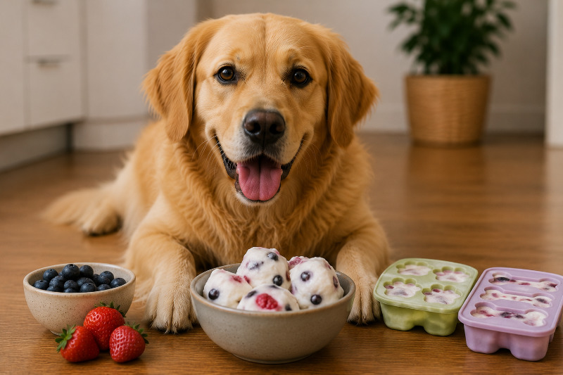 Eis für Hunde: Dürfen Hunde Eis essen und wie Sie es einfach selber machen