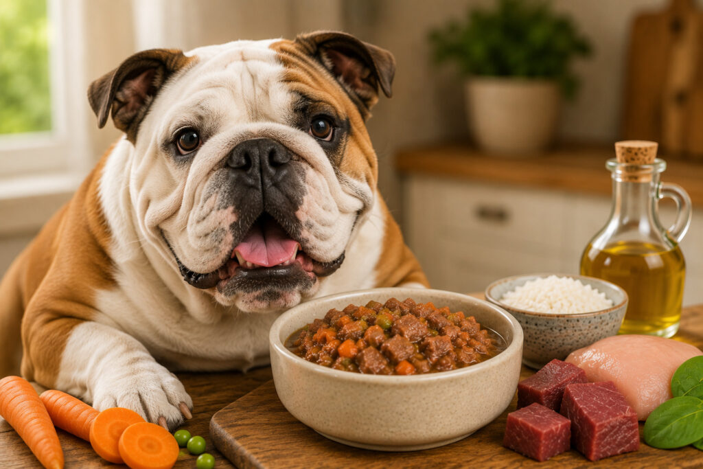 Englische Bulldogge Futter: Welches Hundefutter passt zur Bulldogge?