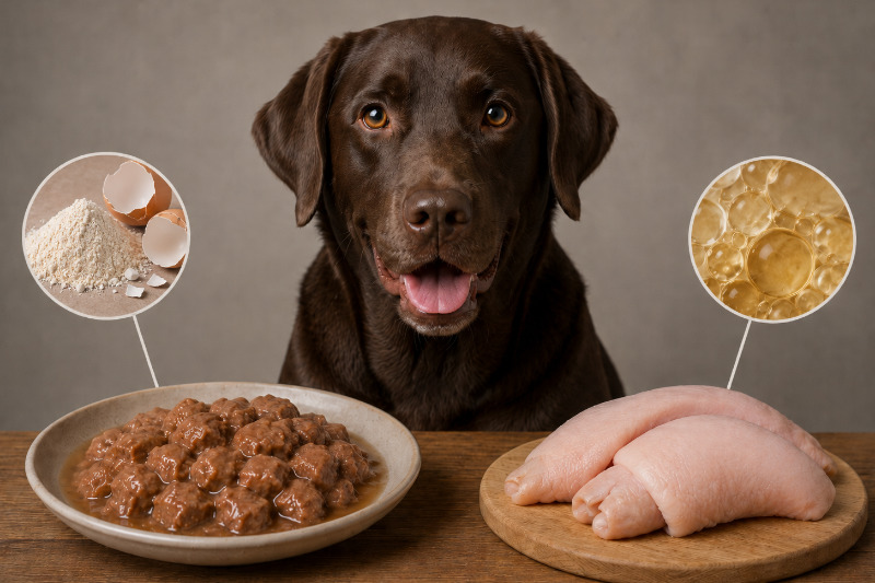 Euter im Hundefutter: Calciumquelle oder fetter Füllstoff?