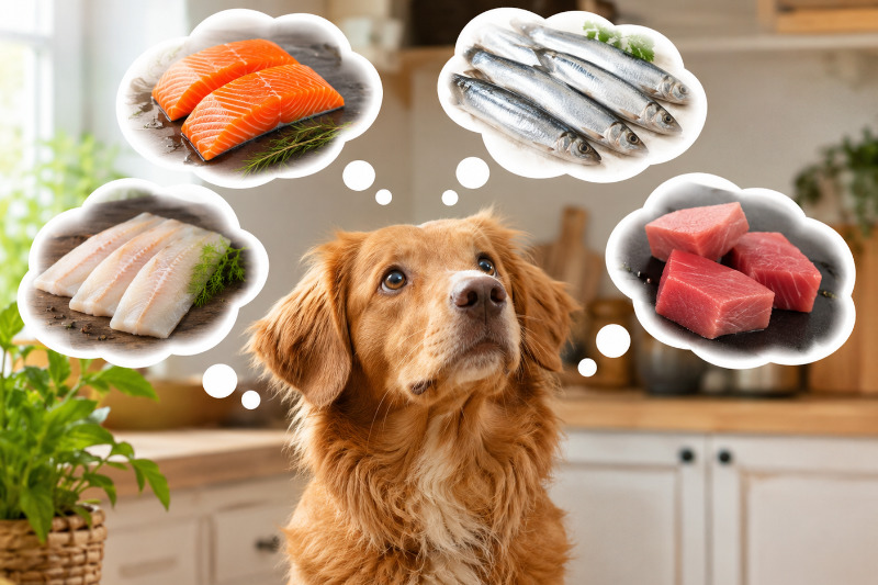 Fisch für Hunde: Welcher Fisch geeignet ist, roh oder gekocht