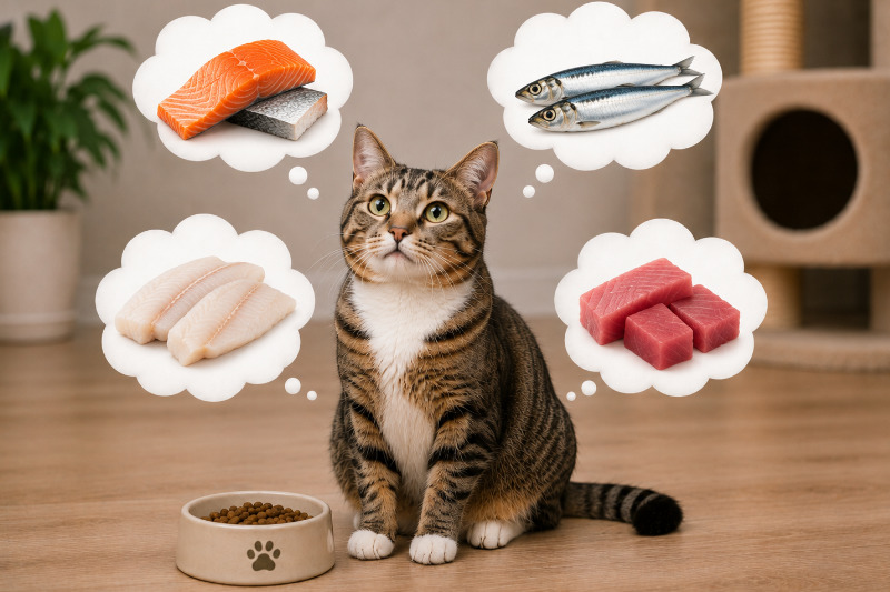 Fisch für Katzen: Welcher Fisch geeignet ist, roh oder gekocht
