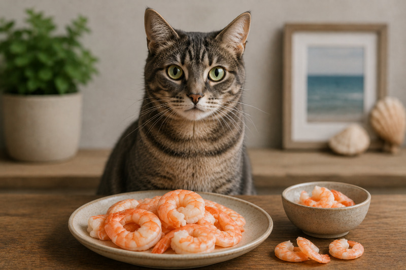 Garnelen für Katzen: mageres Eiweiß aus dem Meer