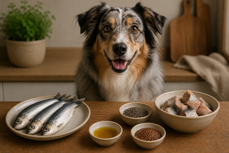 Hering für Hunde: fettreich mit viel Omega-3