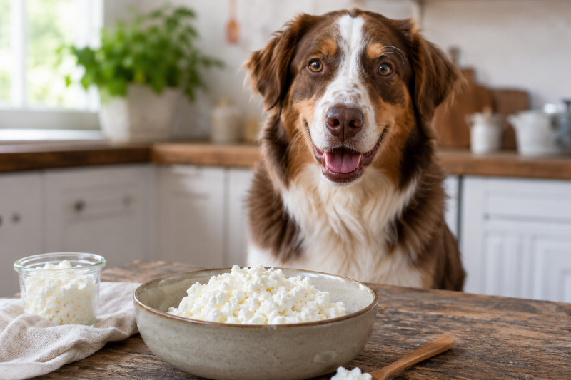 Hüttenkäse für Hunde