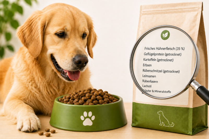 Hundefutter-Deklaration verstehen: So erkennen Sie hochwertige Inhaltsstoffe, Fleischanteil und Marketing-Tricks