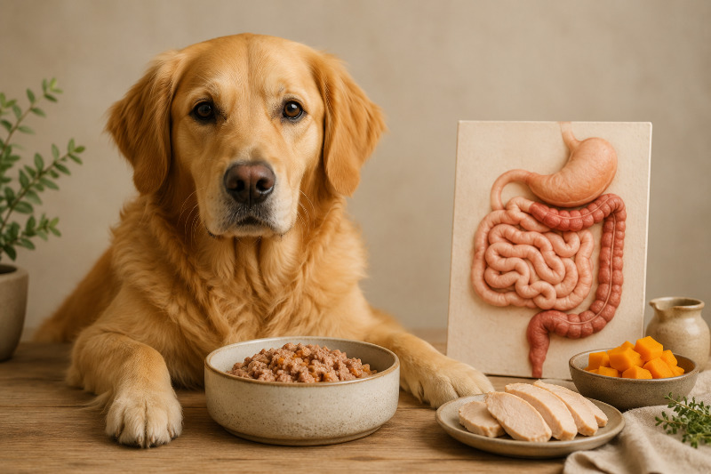 IBD beim Hund: das richtige Futter bei Inflammatory Bowel Disease