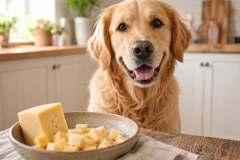 Käse für Hunde