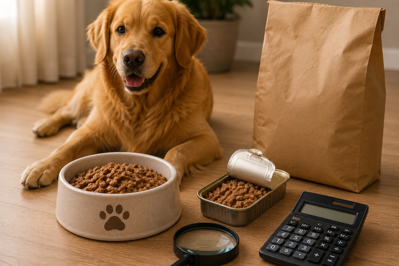 Kalorien im Hundefutter: So berechnen Sie den Kaloriengehalt