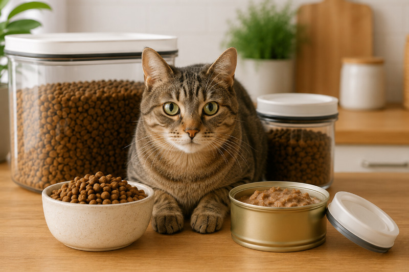 Katzenfutter aufbewahren: So bleibt Nass- und Trockenfutter frisch