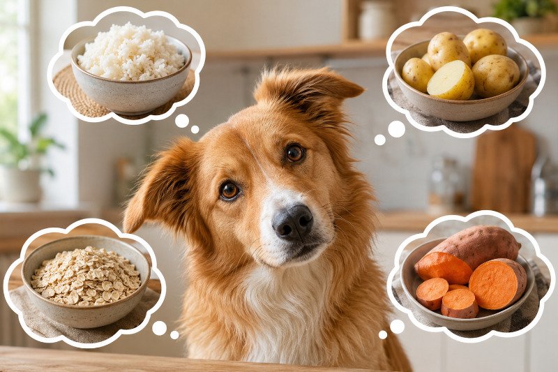 Kohlenhydrate im Hundefutter: Welche Quellen sind sinnvoll?