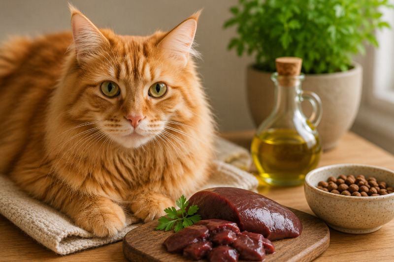 Leber für Katzen: gesunde Innerei, aber nur in kleinen Mengen