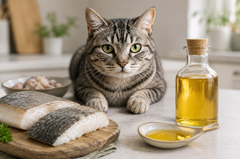 Lebertran für Katzen: Nutzen, Dosierung und Vitamin-A-Risiko