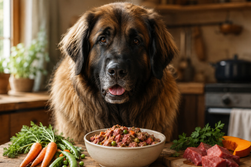 Leonberger Futter: Welches Hundefutter passt zum sanften Riesen?
