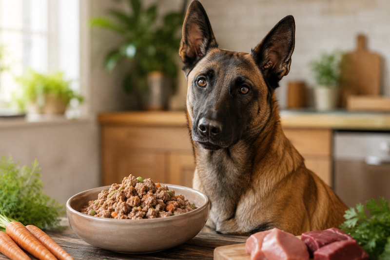Malinois Futter: Welches Hundefutter passt?