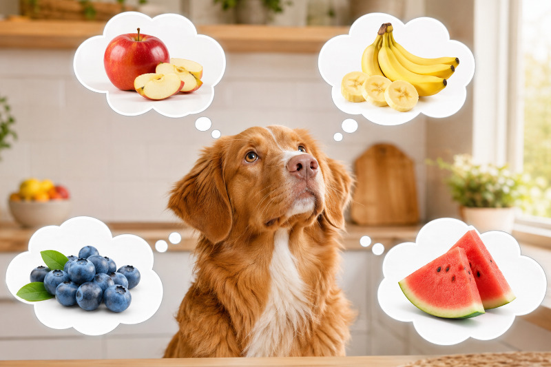 Obst für Hunde