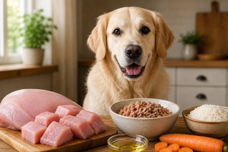Putenfleisch für Hunde: die magere Eiweißquelle für sensible Hunde