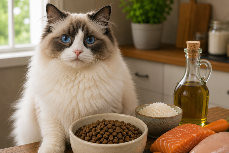 Ragdoll Futter: Welches Katzenfutter für die sanfte Riesin?