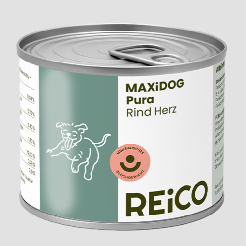 Reico MAXiDOG Pura Rind Herz im Hundefutter-Test