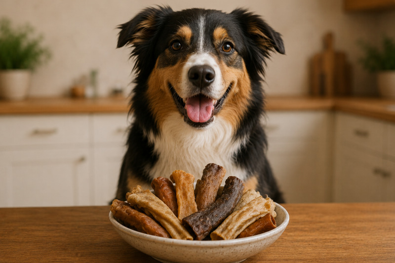 Rinderkopfhaut für Hunde: gut oder schlecht und worauf achten