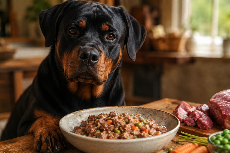 Rottweiler Futter: Welches Hundefutter passt zum Rotti?