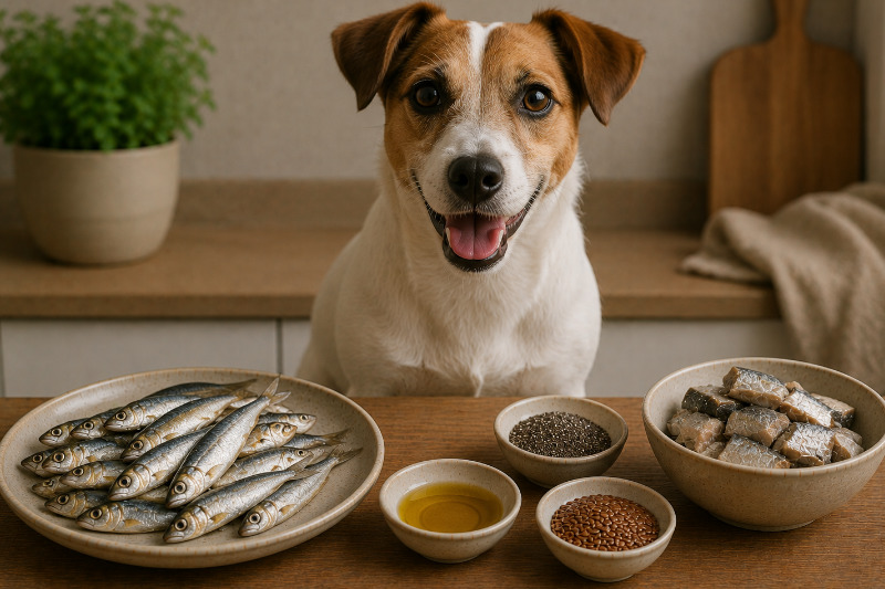 Sardinen für Hunde: Omega-3-reiche Eiweißquelle