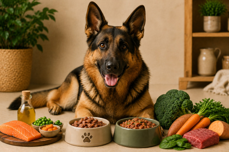 Schäferhund Futter: Welches Hundefutter passt zu einem Deutschen Schäferhund?