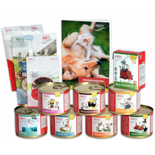 Schnupperpaket Anifit Hundefutter in 200g Dosen