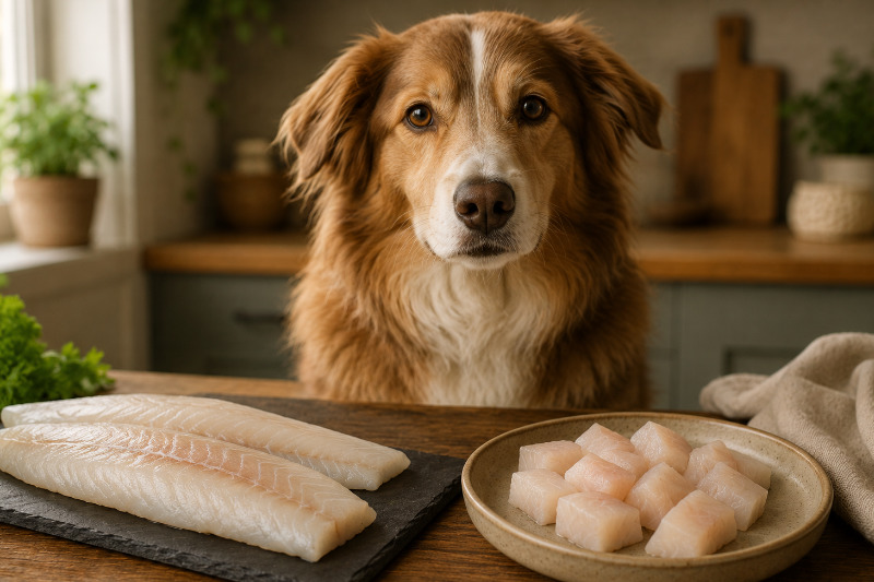 Seelachs für Hunde: magerer Weißfisch als Futter
