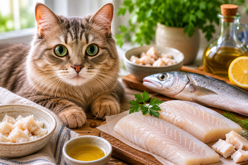 Seelachs für Katzen: Zubereitung und Menge