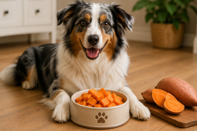 Süßkartoffel für Hunde: gesund, aber nur gekocht