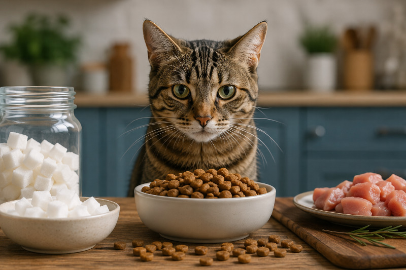Warum Katzen keinen Zucker schmecken und trotzdem Zucker im Futter steckt