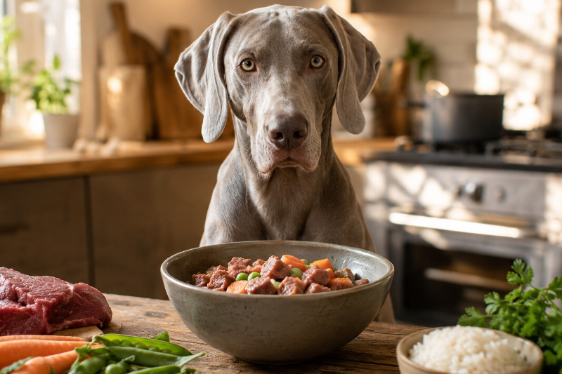 Weimaraner Futter: Welches Hundefutter passt?