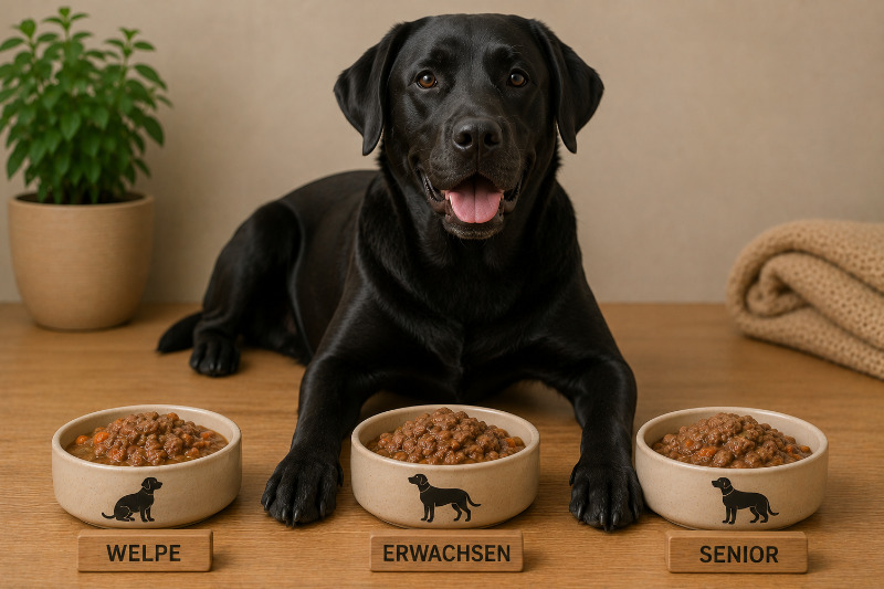 Wie oft sollte man einen Hund füttern?