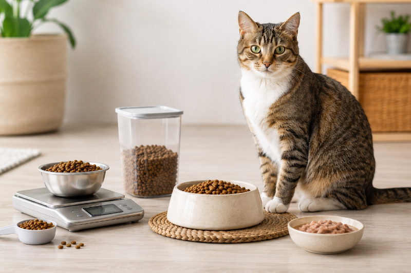 Wie viel Katzenfutter pro Tag? So berechnen Sie die richtige Menge