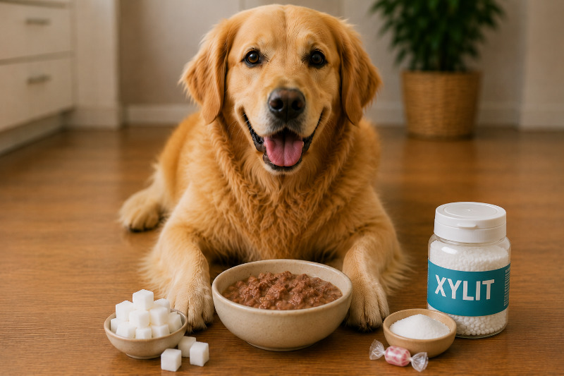 Zucker für Hunde: im Futter, Folgen und die Gefahr durch Xylit